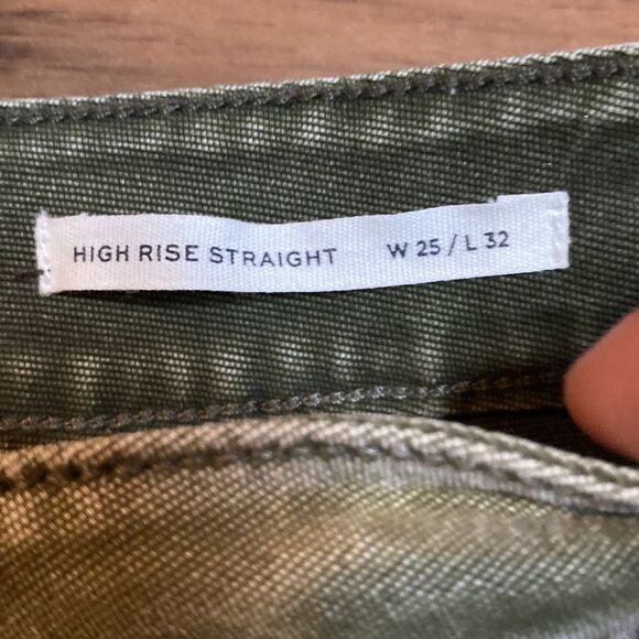 Cleo + Wolf Women’s High Rise Straight Leg Jeans - Picture 8 of 9